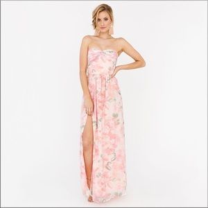 BHLDN Plum Pretty Sugar wedding guest dress